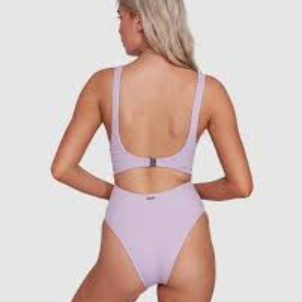 Billabong Braid Rib Cut Out One-Piece - Picture 3 of 3
